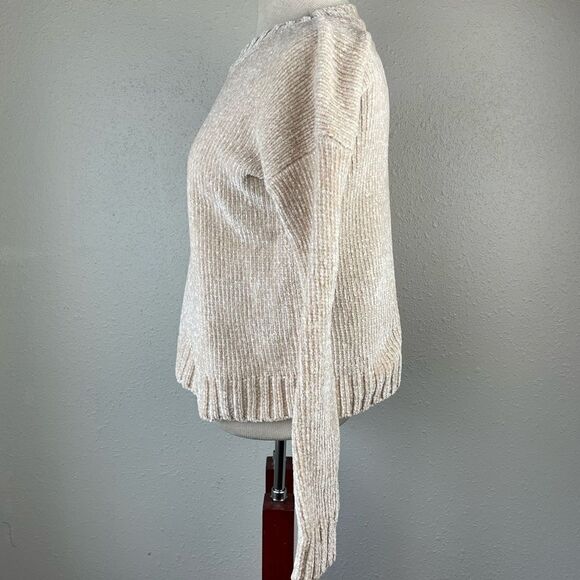 Aerie Gold Metallic Sweater Size XS EUC - Picture 4 of 7